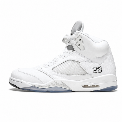 Air Jordan 5 Retro "Metallic White"